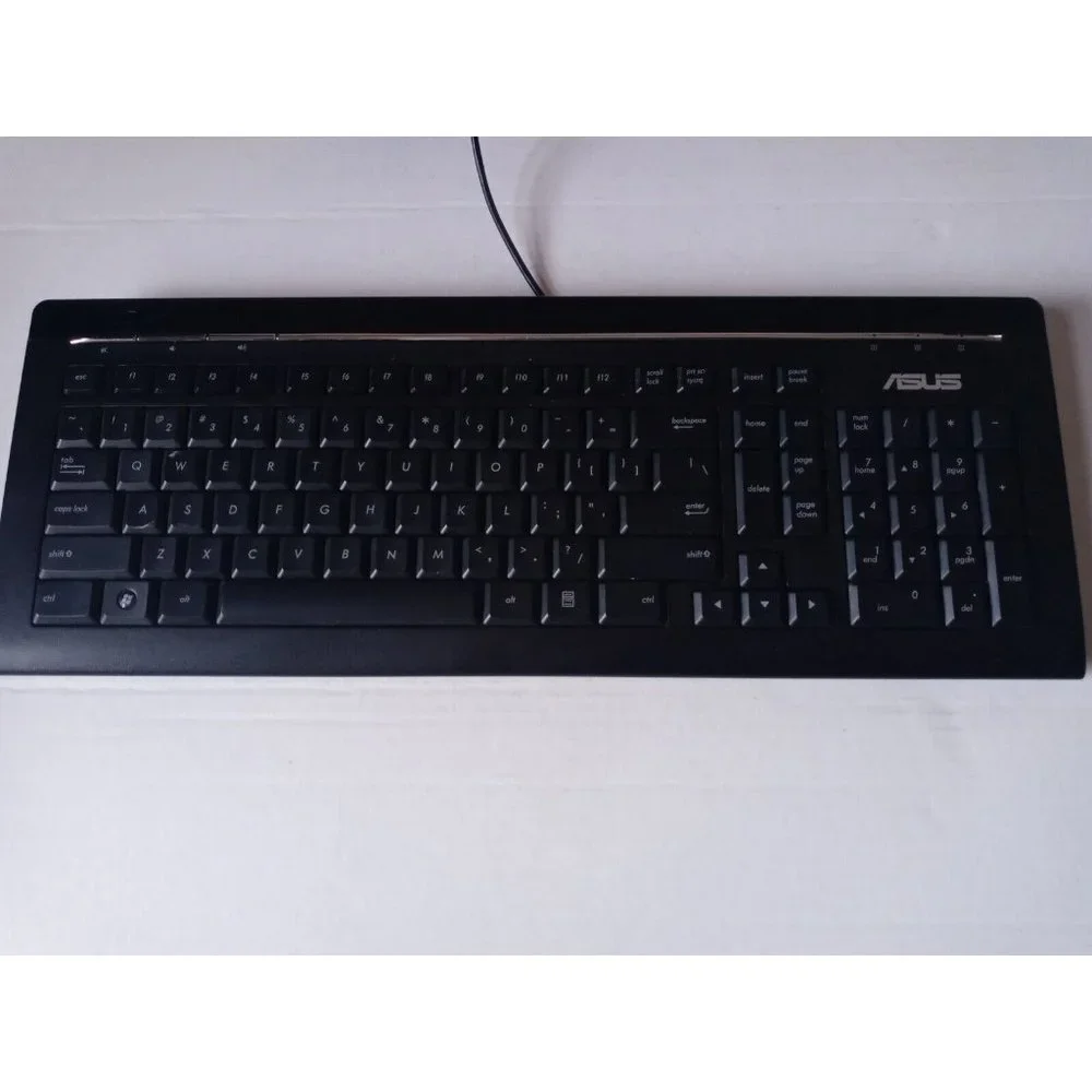 ASUS Keyboard Model # KB73211 Desktop USB Wired Black